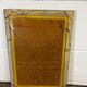 Vintage 'gold' wall mirror