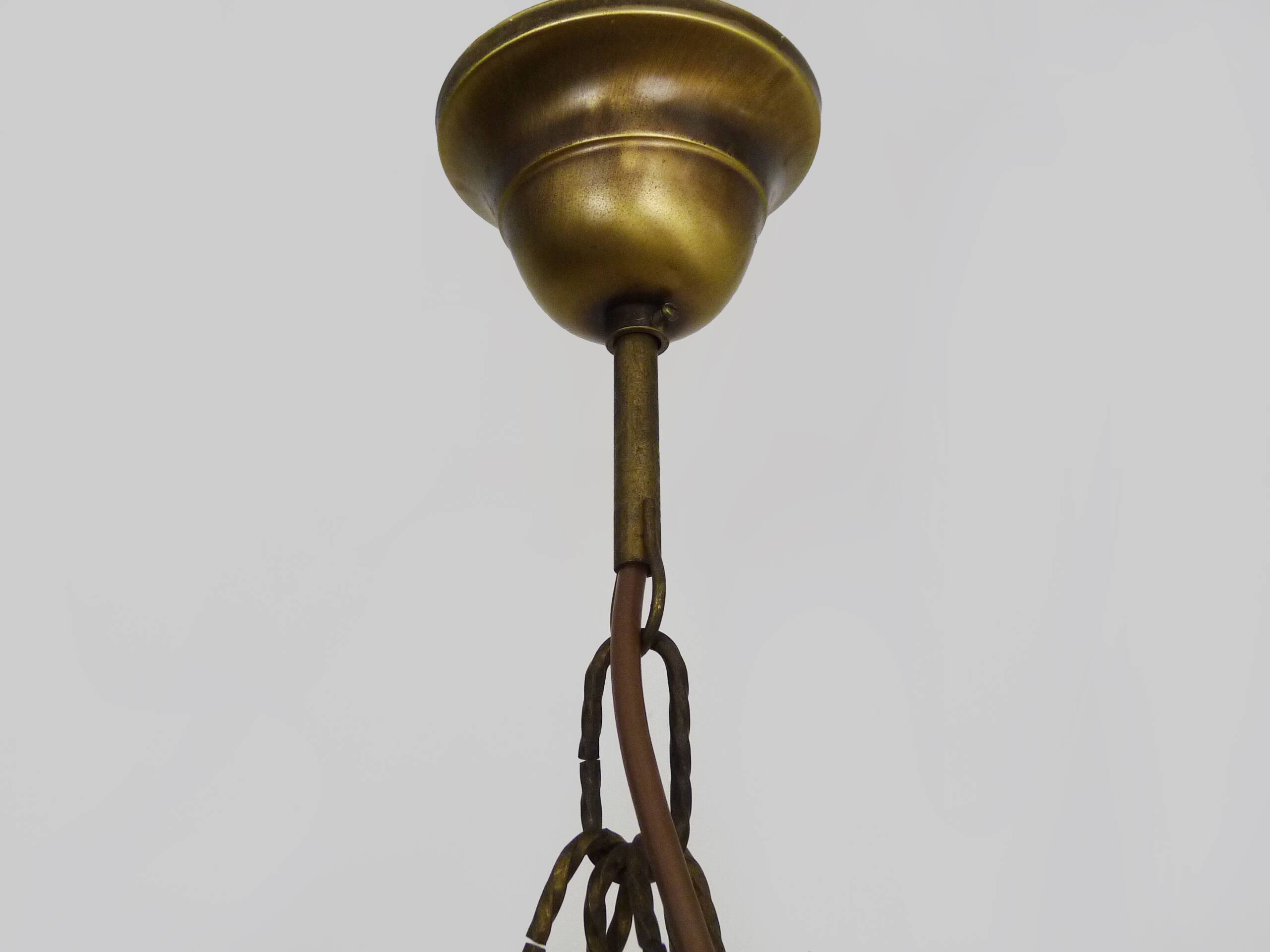 Vasque Vianne style Art Nouveau 1 Fire, in glass paste with grape motifs.