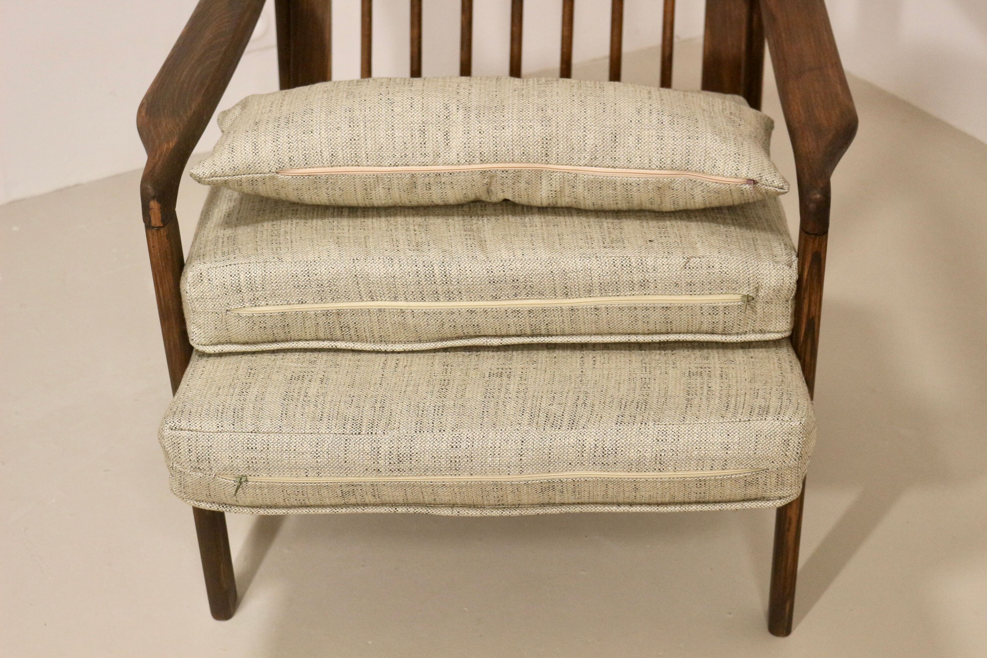 Fauteuil  scandinave design Z. Baczyk, 1960
