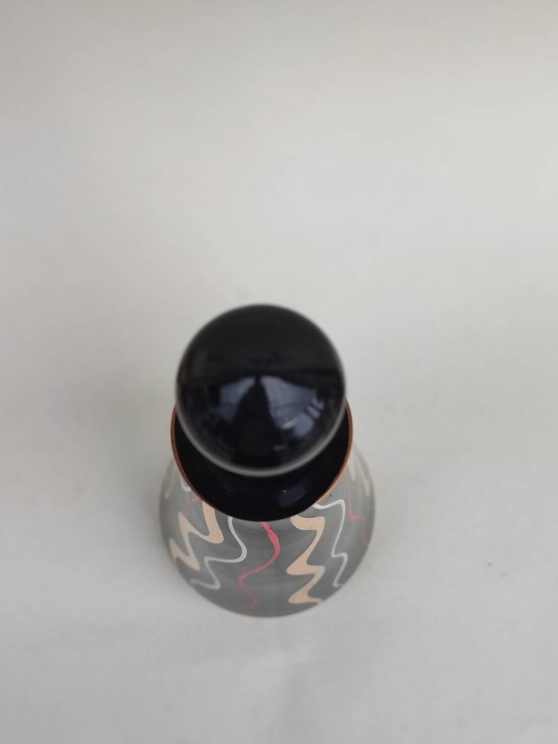 Glass liqueur carafe and glasses