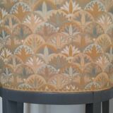 Pair of Rosello Art Deco barrel armchairs