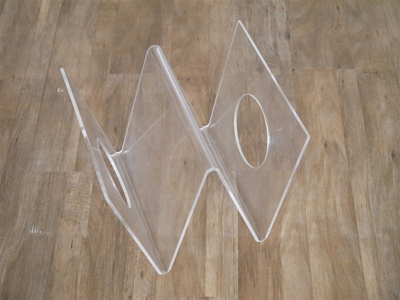 Vintage plexiglass magazine door from Roche bobois 1970