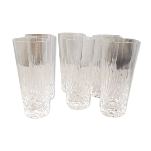 Suite de 6 verres a digestif