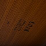 Mid-century modern Danish teak bar model 703 by Aksel Kjersgaard, 1960s