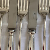 Silver-plated cheese cutlery mossler
