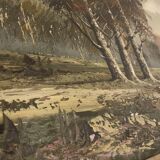 Pierre mollin landscape canvas