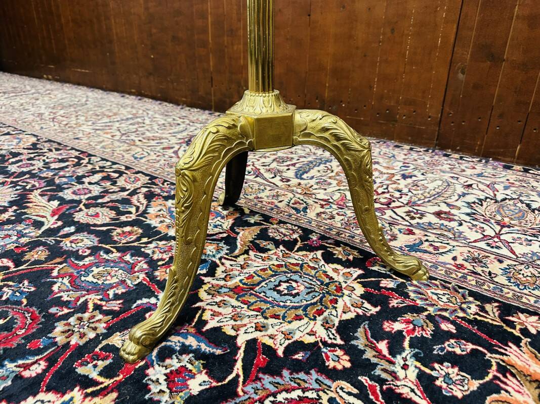 Classic brass coat rack