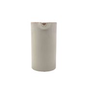 Organic modern white ceramic vase / jug, La Sfera Italy 1980s