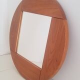 Solid elm mirror