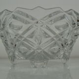 Mid-century Crystal Glass Bowl,1960's.