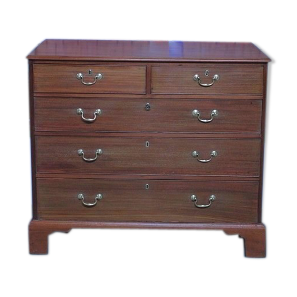 Commode anglaise en acajou XIXeme
