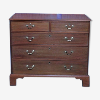 English chest of drawers mahogany XIX