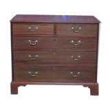 English chest of drawers mahogany XIX