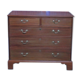 Commode anglaise en acajou XIXeme
