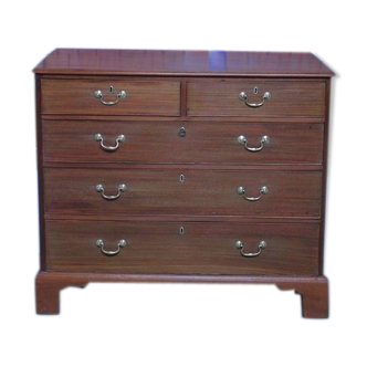 English chest of drawers mahogany XIX