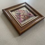 Miniature painting, oil on panel