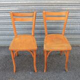 Pair of baumann bistro chairs No.56