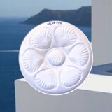 Shell barbotine plates