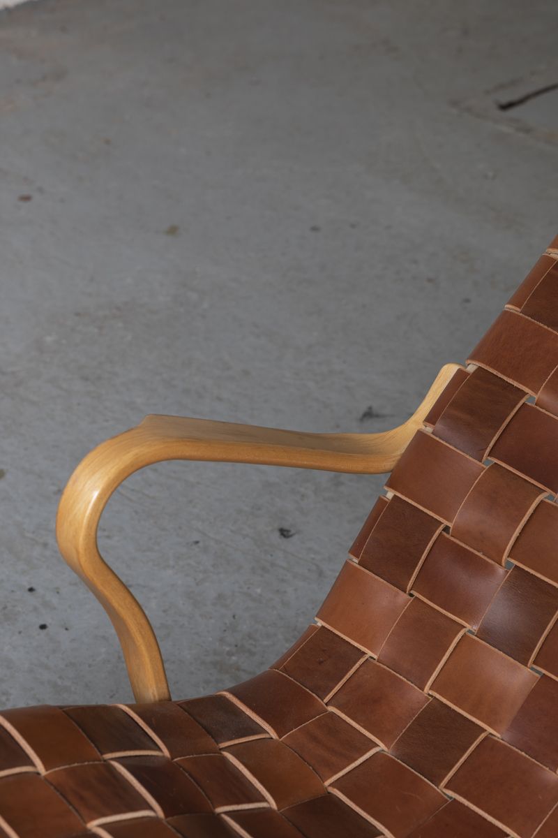 Lounge chair ‘Pernilla 3’, designed by Bruno Mathsson and produced in Sweden by DUX in the 1960’s