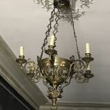 Bronze chandelier