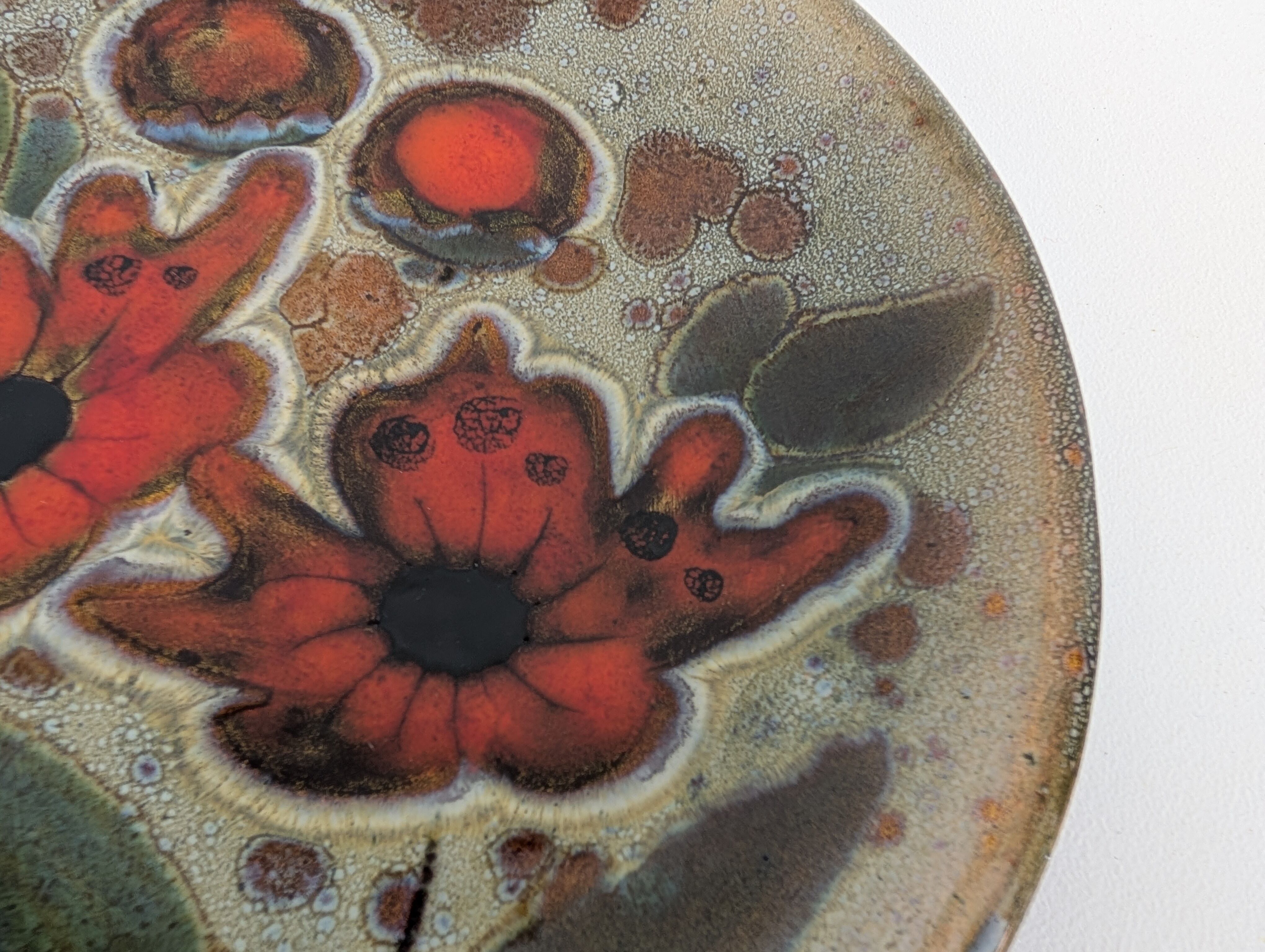 Monique Brenner Vallauris plates 60s