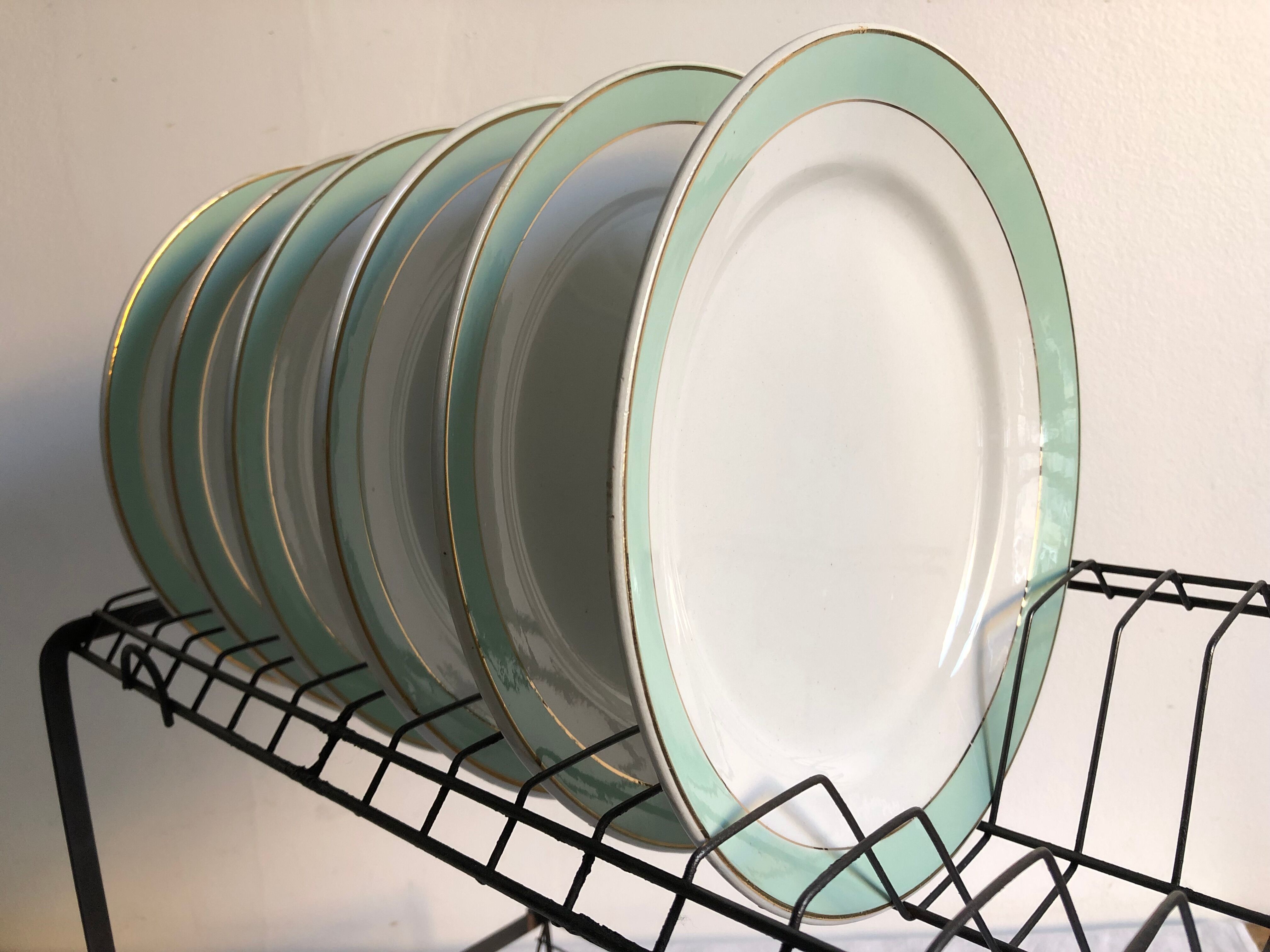 6 flat plates Luneville, Dauphine service