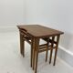 Tables gigognes en teck danois par Kurt Østervig pour Jason Møbler, années 1960, ensemble de