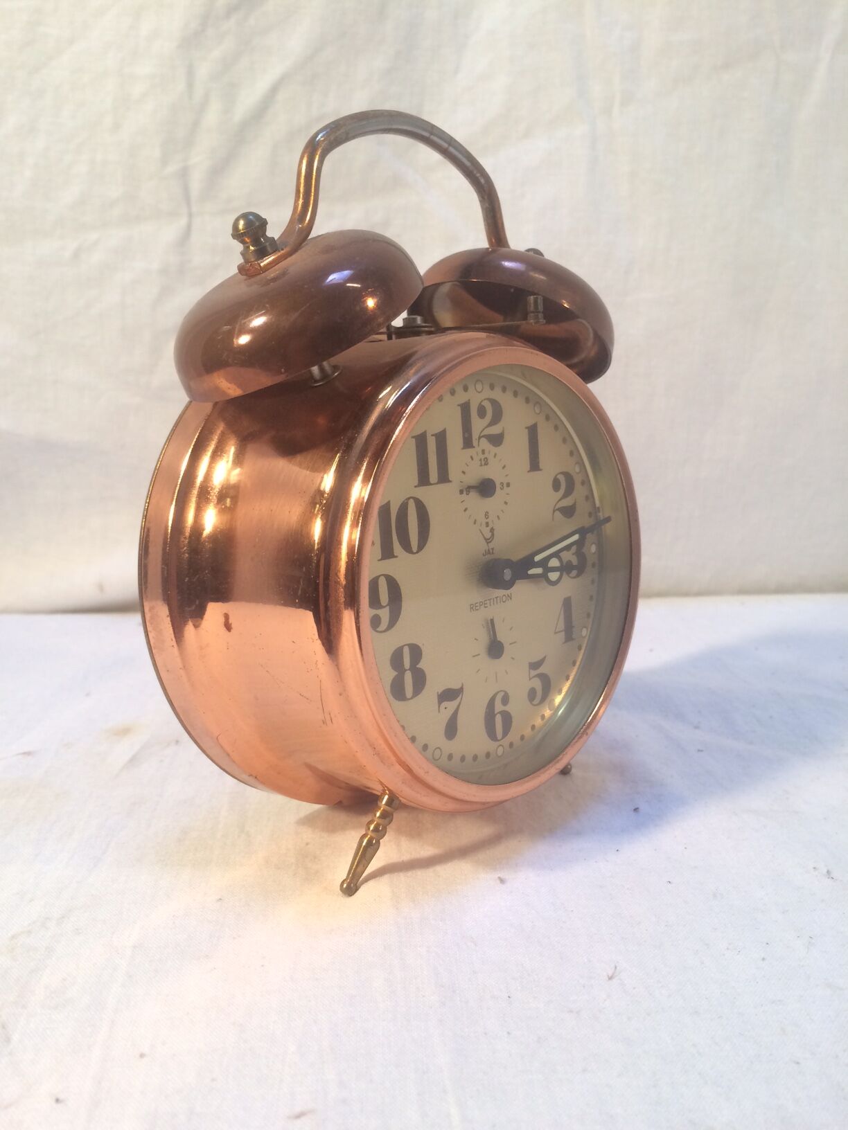 Réveil vintage Jaz répétition modèle civric - 1982
