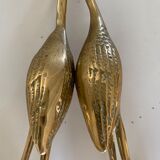 Brass heron duo