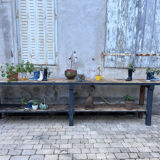 Old workbench 3m30 all in wood