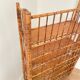70's foldable bamboo shelf