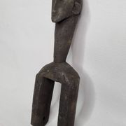 Étrier de poulie de métier à tisser, 21 cm, art tradtionel d'Afrique