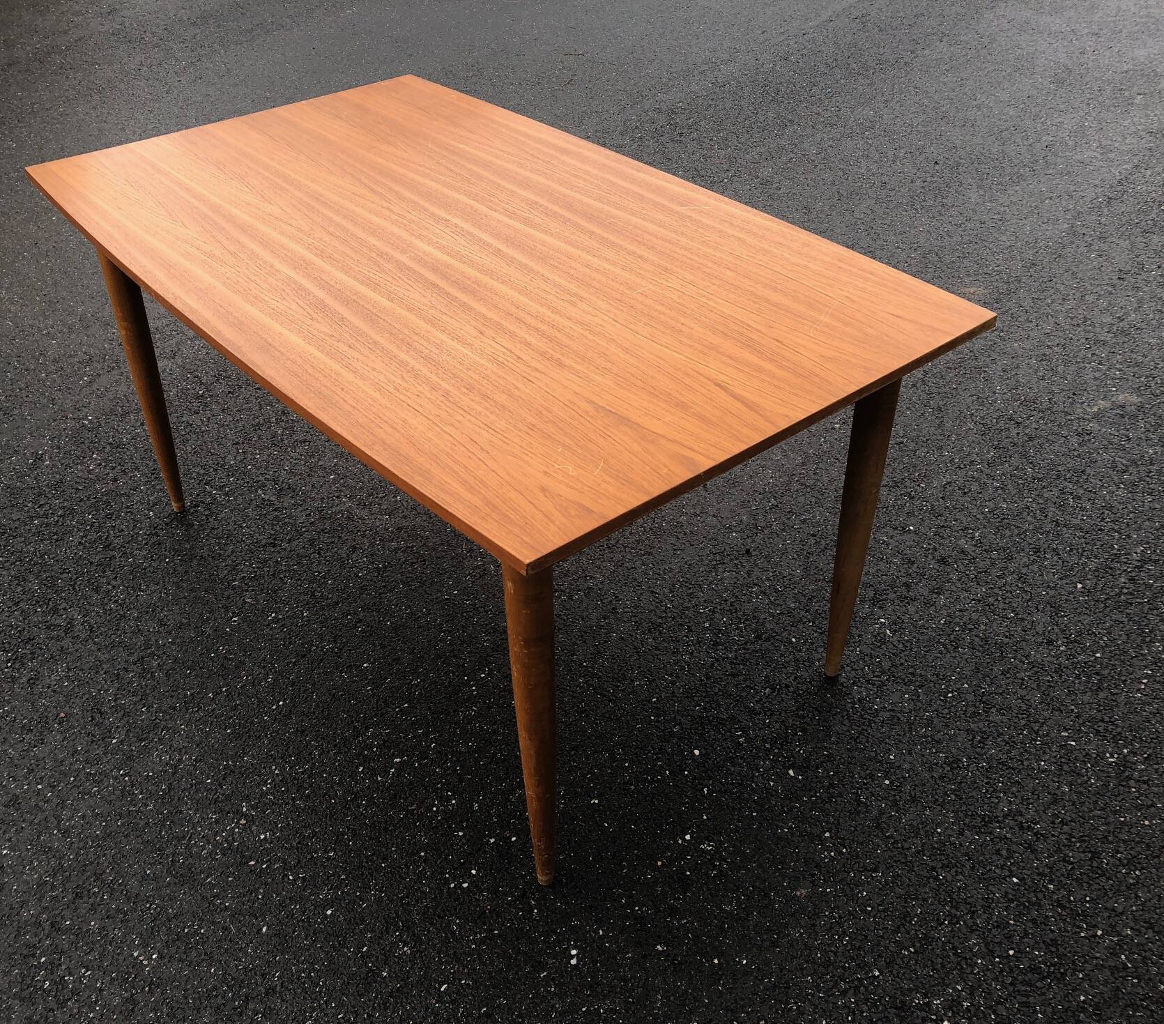 Scandinavian table in teak