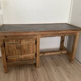 Old wood desk