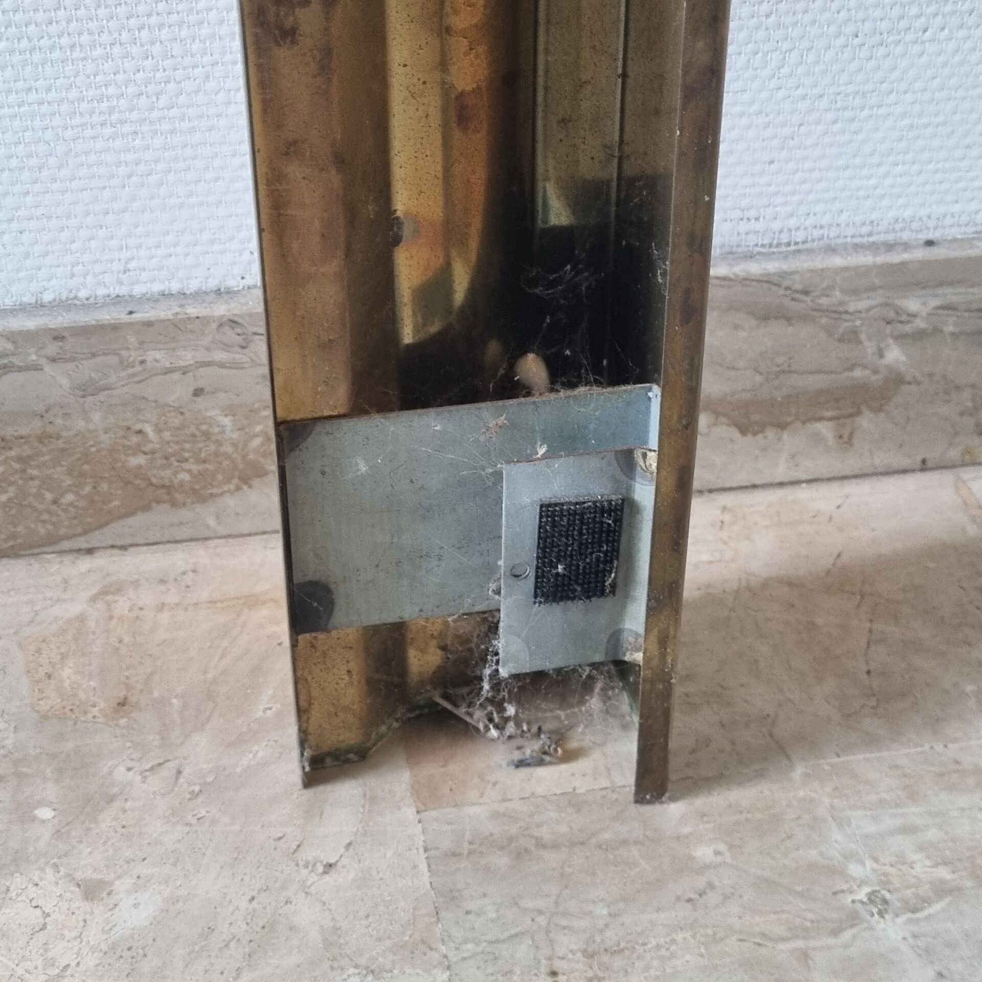 Chimney hood, brass from 1970