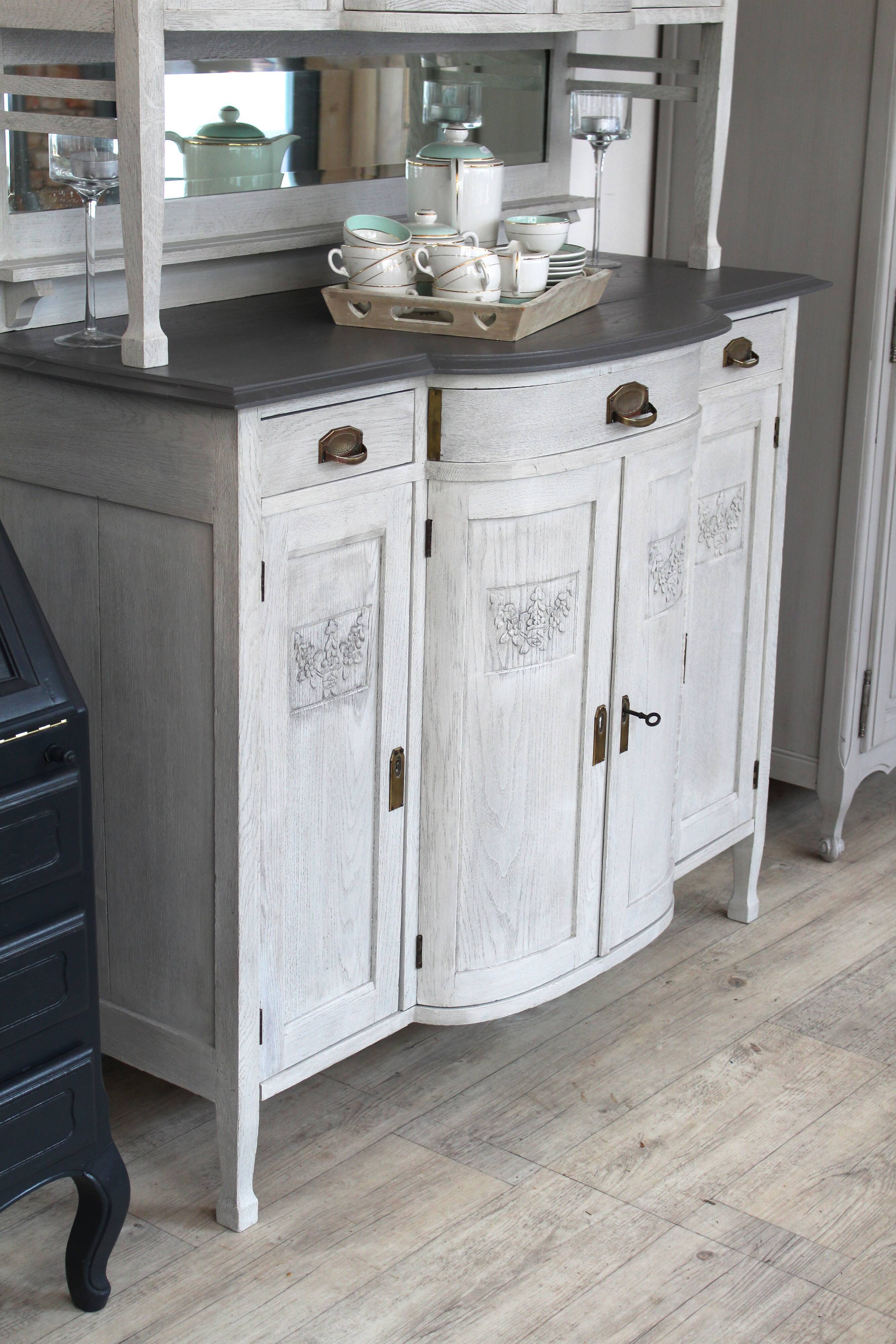 British buffet solid oak early twentieth century