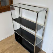 Etagère USM Haller en Noir Graphite