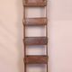 5-level shelf in Burmese teak