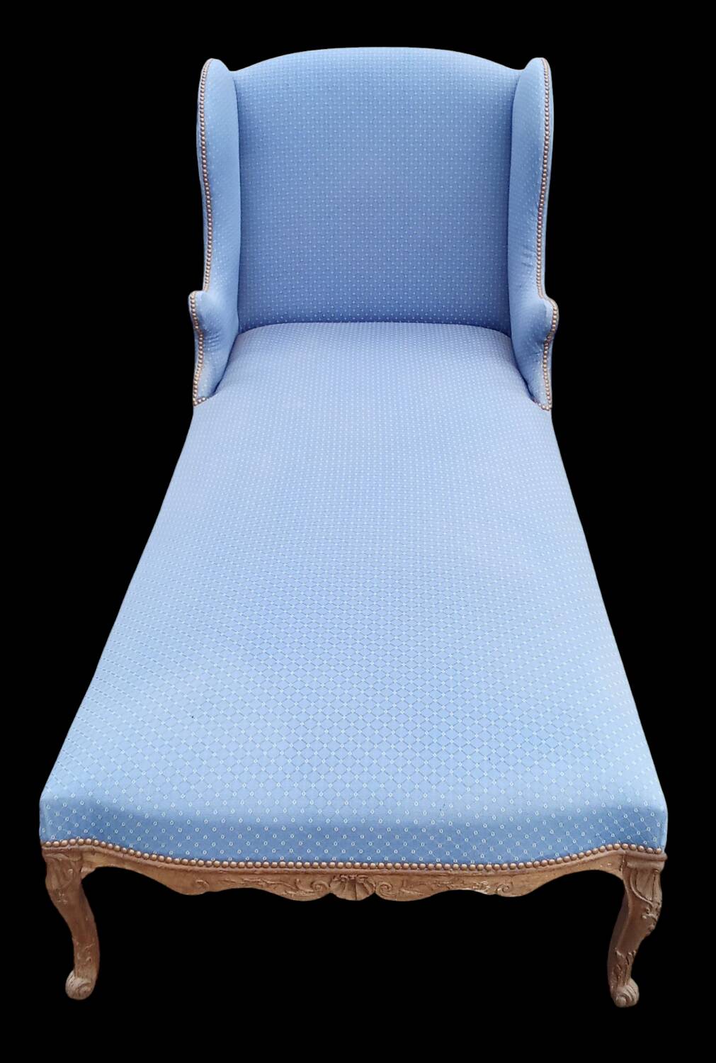 Antique Louis XV style duchess chaise longue