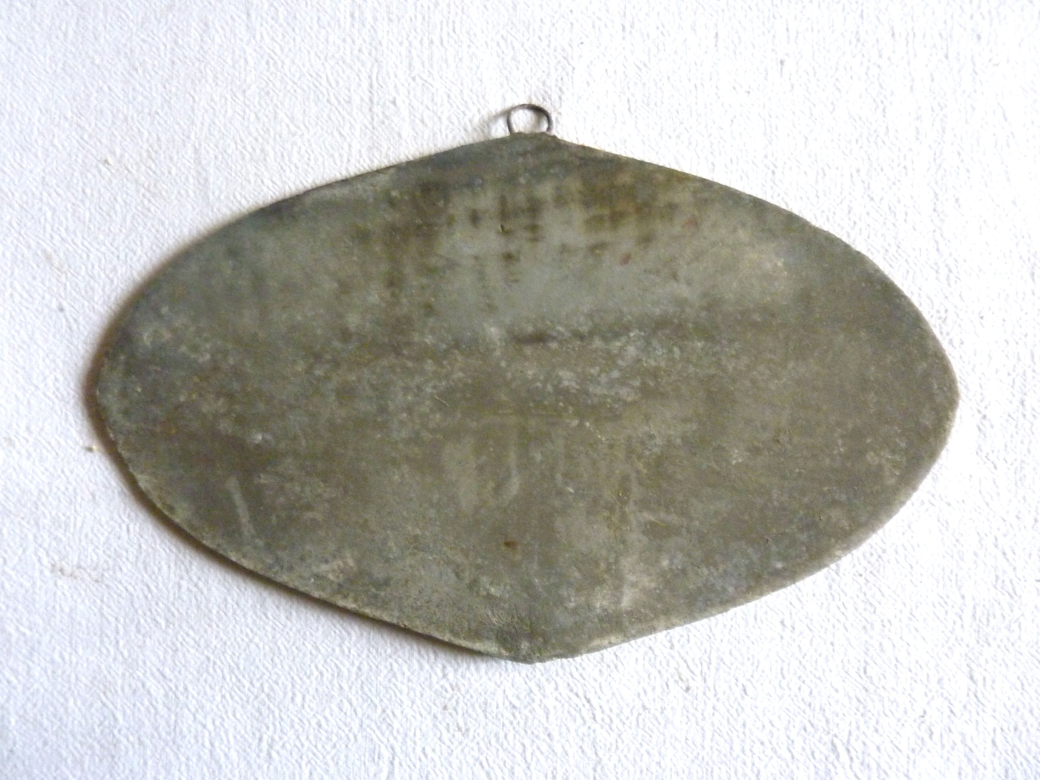 Plaque ancienne de concours agricole de 1923