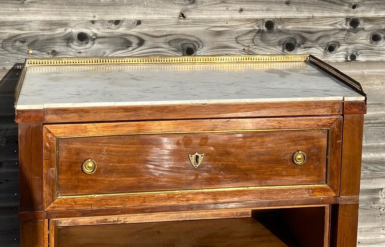 Writing desk in mahogany from Louis XVI 18th century