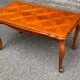Rectangular Louis XV coffee table in solid wood and marquetry.