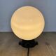 Vintage Brown Bakelite Wall Light with Milk Glass, 1970s