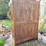 Louis Philippe blond walnut bookcase
