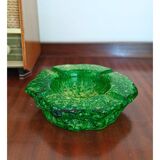 Cendrier vintage en albâtre vert Romano Bianchi