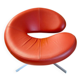 Fauteuil Nuage Roche Bobois en cuir, en état neuf.