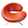 Fauteuil Nuage Roche Bobois en cuir, en état neuf.