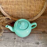 Vintage turquoise teapot