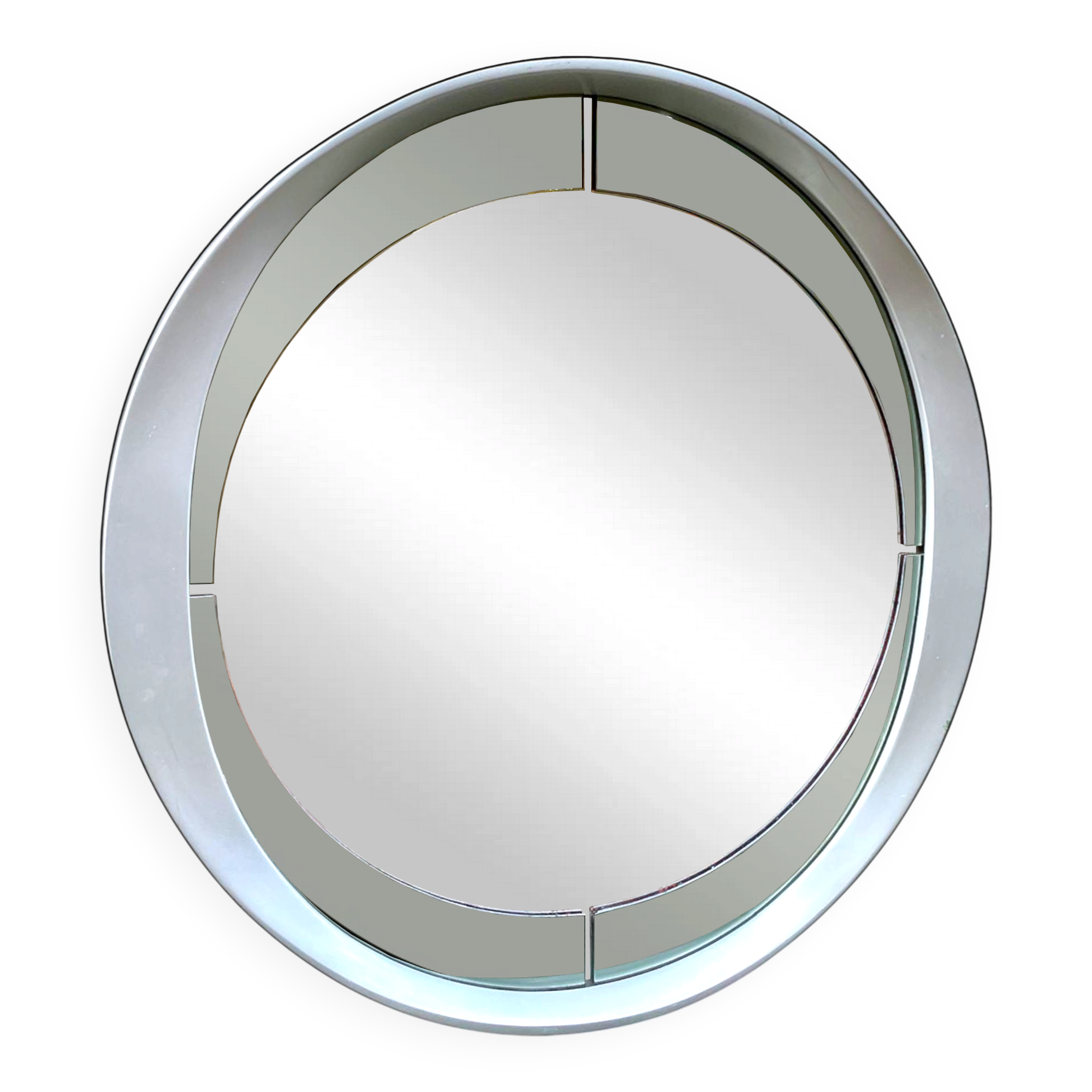 Italian Space Age mirror from the 1970s.