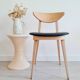 Chaise scandinave bois brut